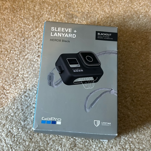 GoPro Silicone Sleeve + Lanyard - Picture 1 of 2